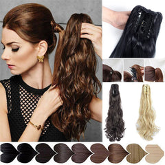 Extensions Claw Ponytails 24 inch Piano Color Women's Hairpieces