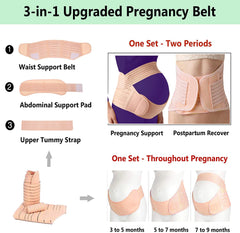 Maternity Brace Protector Care Abdomen Support Belly Clothes Pregnant Women Adjustable Waist Belt Waist Band Back Ropa Pregnancy