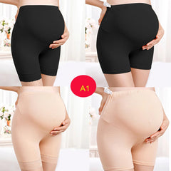 Woman Maternity Leggings Short Length Soft Adjustable Waist Pregnant Pregnancy Clothes Pants Ropa Enceinte Mujer Embarazada