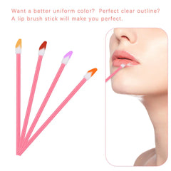 300Pcs Eyelash Applicator Lip Brush Micro Brush Lash Brush Make Up Brush For Extending Eyelashes Same Color Suit