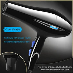 Professional negative ion hair dryer