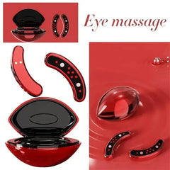 Anti-aging 3D Eye Vibration Led Red Light Therapy Device Wrinkle Dark Circle Re Ems Eye Massager