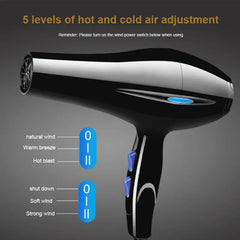 Professional negative ion hair dryer