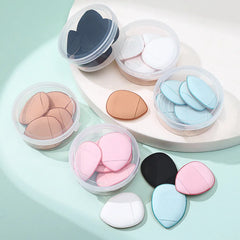 3pcs Mini Size Finger Puff Set Professional Cosmetic Cushion Puff Concealer Foundation Detail Puff Makeup Sponge Beauty Tool