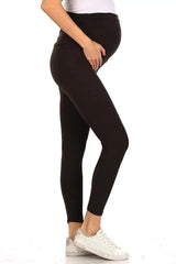 Pregnant women's tight pants, abdominal pregnancy casual yoga tight pants, abdominal casual pants, women's jogging frosted women