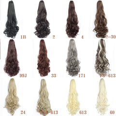 Extensions Claw Ponytails 24 inch Piano Color Women's Hairpieces