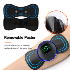 Smart Electric Neck Massager Portable Rechargeable EMS Cervical Vertebra Massage Patch For Muscle Relax Pain Relief Dropshipping