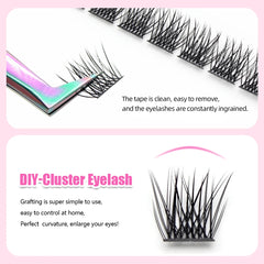 False Eyelashes Natural Soft