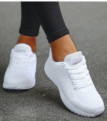 Women Sneakers Lightweight Women Sport Sneaker Breathe Casual White Shoes For Women Athletic Shoe Tennis Female Sports Shoes