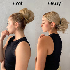 Synthetic Hair Bun Extensions Messy Curly Elastic Hair Scrunchies Hairpiece Synthetic Elegent Curly Chignon Hair for Women