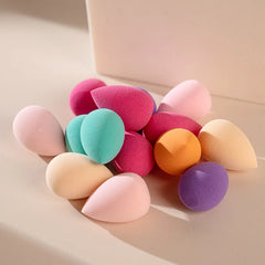 10/20/50/100Pcs Sponge Cosmetic Puff Bulk Wholesale Beauty Egg Set Water Drop Puff Makeup Egg Super Soft Make Up blender