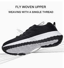 Women Casual Shoes Breathable Walking Mesh Lace Up Flat Shoes Sneakers Women Tenis Feminino Pink Black White