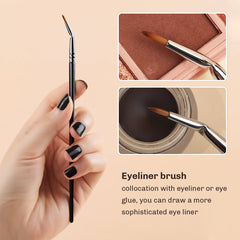 OVW Eyeliner Make up Brush Precision Angled Eyeliner Eyelash Makeup Brush For Liquid Synthetic Hair Eye Tool brochas de maquílla