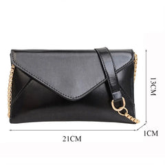 Fashion Women's Evening Shoulder Bag PU Leather Clutch Purse Wedding Party Prom Wedding Envelope Handbag Silver Crossbody Bag