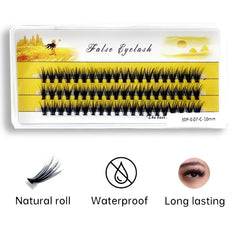 60 bundles/box 20/30D Individual Cluster Eyelash Extension Natural Mink False Eyelashes Professional Makeup Lashes wholesale