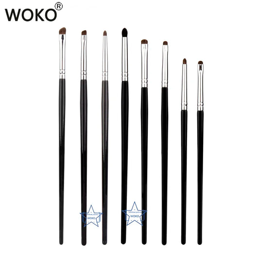 Small Smoky Liner Makeup Brushes Eyeliner Smudge Brush Precision Smudge Makeup Brush Horse Hair Eyeshadow Smudge Brush