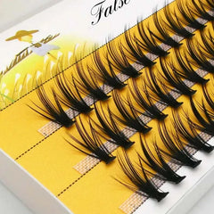 20D/30D Mink Eyelashes 1 Box/60 Bundles Natural Eyelash extension 3D Russia Individual Eyelash Cluster Makeup Tools Lashes Cilia