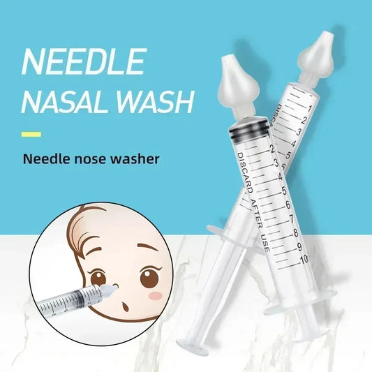 Needle Tube Baby Nasal Aspirator Syringe Washer