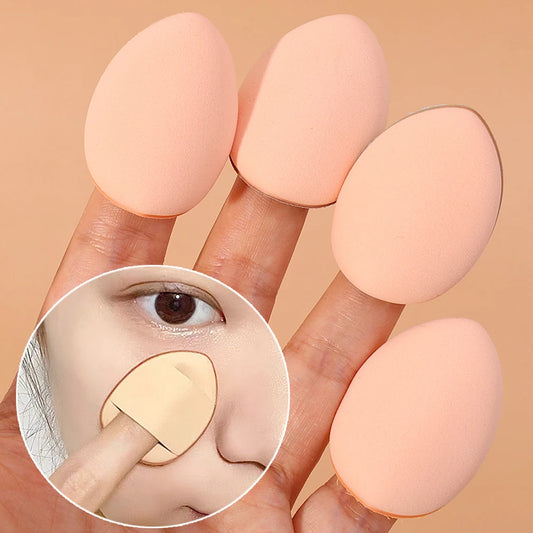 Mini Powder Puff Makeup Sponge Face Concealer Foundation Make-up Air Cushion Makeup Sponge Finger Powder Puff Detail Makeup Tool