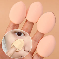 Mini Powder Puff Makeup Sponge Face Concealer Foundation Make-up Air Cushion Makeup Sponge Finger Powder Puff Detail Makeup Tool