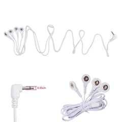 3.5mm Electrode TENS Cable for TENS Machine Digital Therapy Machine Body Massager Massage Device Health Care Relaxation