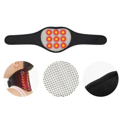 Self-heating Tourmaline Neck Magnetic Therapy Support Heat Pain Brace Belt Relief Cervical Vertebra Wrap Protection Retenti U3B6