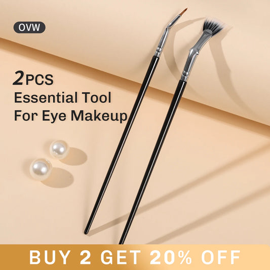 OVW Eyeliner Make up Brush Precision Angled Eyeliner Eyelash Makeup Brush For Liquid Synthetic Hair Eye Tool brochas de maquílla