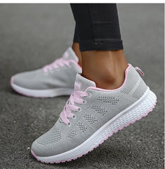 Women Sneakers Lightweight Women Sport Sneaker Breathe Casual White Shoes For Women Athletic Shoe Tennis Female Sports Shoes