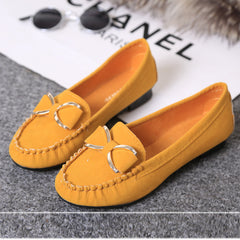 2022 Fashion Casual Lofers Women's Flat Shoes Ladies Elegant Butterfly-Knot Comfortable Shoes Women Soft Classic Office Shoes