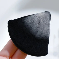 Triangle Velvet Cosmetic Puff Make Up Sponges Wet Dry Use for Face Eye Contouring Shadow Cosmetic Foundation Makeup Tool