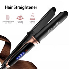 2in1 Professional Flat Iron Hair Straightener