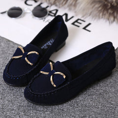 2022 Fashion Casual Lofers Women's Flat Shoes Ladies Elegant Butterfly-Knot Comfortable Shoes Women Soft Classic Office Shoes