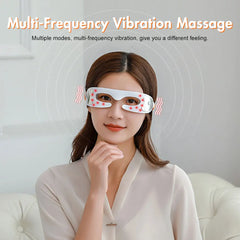 Electric Eye Massager Smart Pulse Infrared Heat Compress Eye Massage Device Wrinkle Reduction Fatigue Relieve Remove Dark Circle