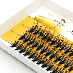 20D/30D Mink Eyelashes 1 Box/60 Bundles Natural Eyelash extension 3D Russia Individual Eyelash Cluster Makeup Tools Lashes Cilia