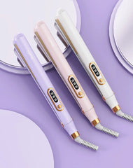 MRHUS Hair Straightener Curler 2 In 1