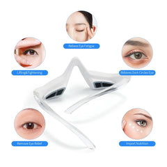 3D Micro-Current Pulse Eye Massager Red Light Therapy Eye Care Instrument Relieves Dark Circles Remove Anti-Ageing Eye Wrinkle