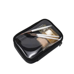 Waterproof Transparent Cosmetic Bag Women Make Up Case Travel Zipper Clear Makeup Beauty Wash Organizer Bath Toiletry Bags Kit