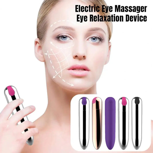 Portable Vibrating Eye Massager Waterproof Wireless Rechargeable Eye Fatigue Relief Tool Eye Beauty Devices Massager Machine