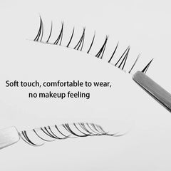 5 Pair Natural Lower Eyelashes Makeup Soft Handmade Clear Thin Band Under False Lashes Strip DIY Eyelashes Extension Beauty Tool